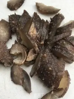 Make Sea cucumber squirming eggs step 1