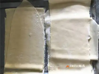 Make Homemade egg noodles step 10