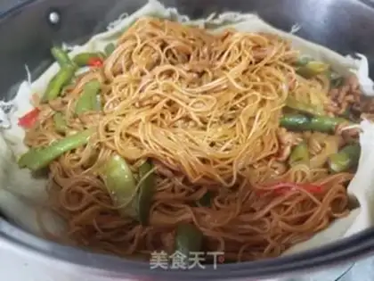 Make Bean-fruit noodles step 10