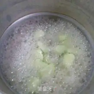 Make Smelt-bone rice congee step 8