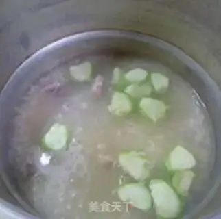 Make Smelt-bone rice congee step 9