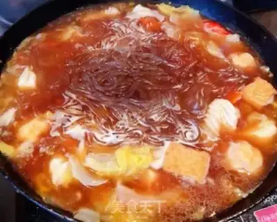 Make Bean-cooked bean stew step 9