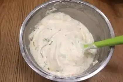 Make Onion sesame pine waffles step 8