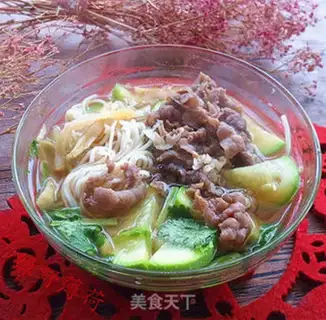 Make Squeeze beef noodles step 6