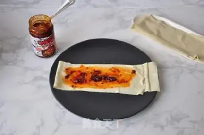 Make Soy sauce rolls step 4