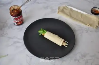Make Soy sauce rolls step 6