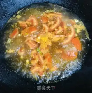 Make Sour soup, fat cow step 5