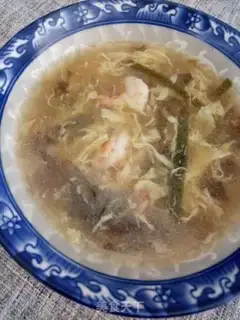 Make Shrimp with egg soup step 8