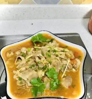 Make Sour soup, fat cow step 8