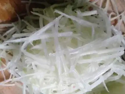 Make Fried radish pills step 1