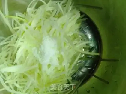 Make Fried radish pills step 2