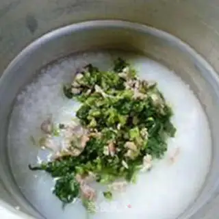 Make Scrawny rice congee step 11