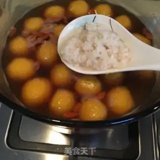Make Red sugar wine for round step 5