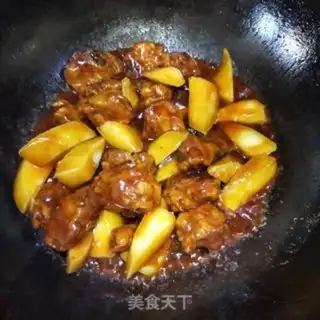 Make Mango sweet ribs step 18