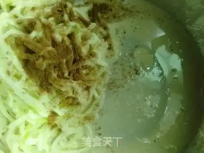 Make Fried radish pills step 4