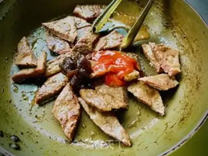 Make Fried steak step 7