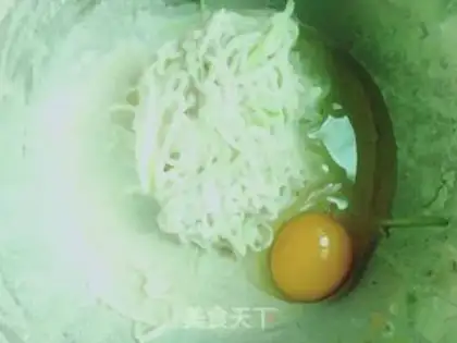 Make Fried radish pills step 5