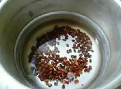 Make Red-tree rice congee step 4