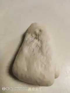 Make Heart-shaped coconut bread step 11