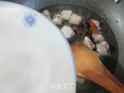 Make Carrot burn ribs step 2