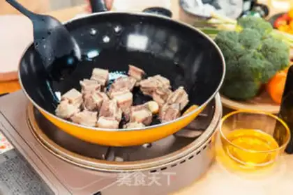 Make Red lamb step 2