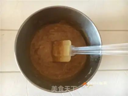 Make Banana cocoa cake step 7