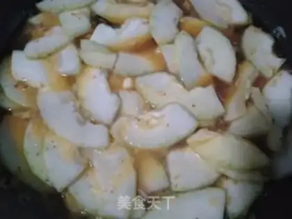 Make Shrimp peeled melons step 7