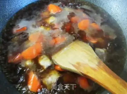 Make Carrot burn ribs step 9