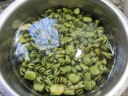 Make Fried beans step 1