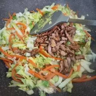 Make Scrambled carrots step 8