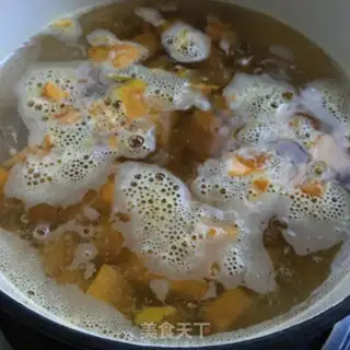 Make Pumpkin porridge step 4