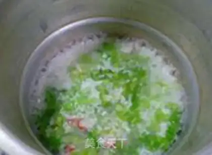 Make Crab bat and rice porridge step 11