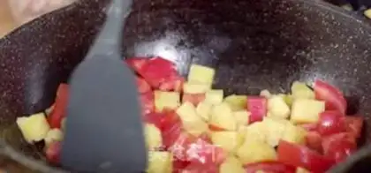 Make Pineapple lamb step 5