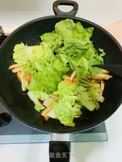 Make Scrambled cabbage step 3