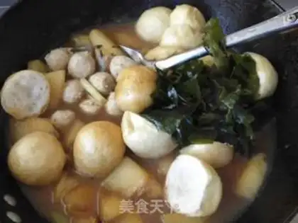 Make Taste melon chickenball soup step 9