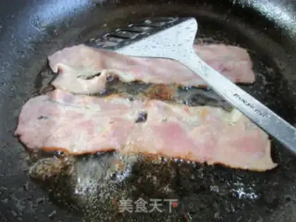 Make Bread and bacon step 2