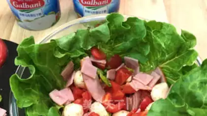 Make Masurila cheese salad step 4