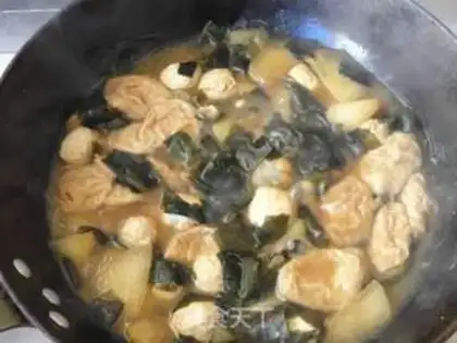Make Taste melon chickenball soup step 11