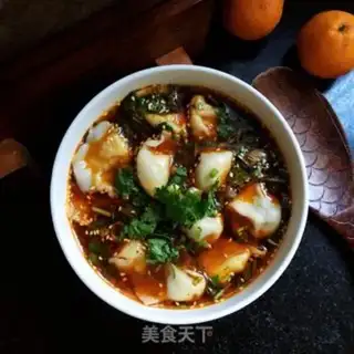 Make Fresh radish soup dumplings step 13