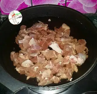 Make Red lamb step 1