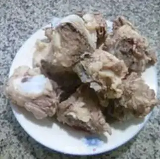 Make Porridge of soybean pigbones step 2