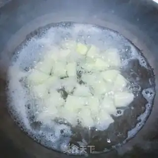 Make Ham potatoes step 1