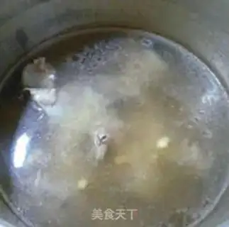 Make Porridge of soybean pigbones step 6