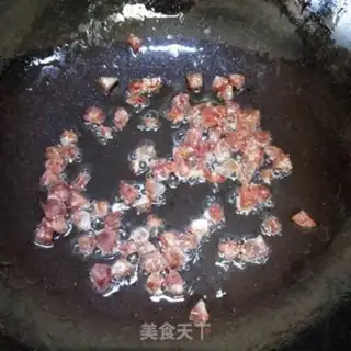 Make Garlic sausage fried rice step 6