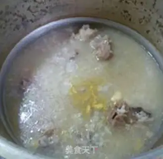 Make Porridge of soybean pigbones step 8