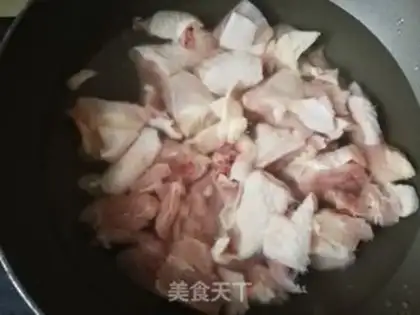 Make Dry chicken chowder step 4