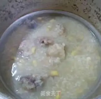 Make Porridge of soybean pigbones step 9