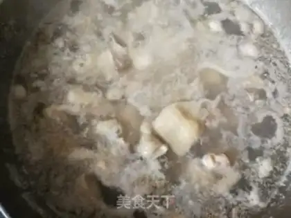 Make Dry chicken chowder step 5
