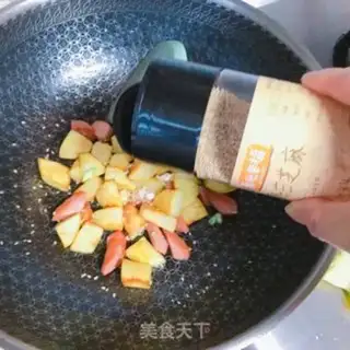 Make Ham potatoes step 8