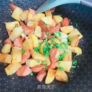 Make Ham potatoes step 9